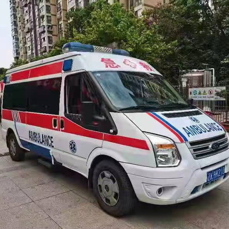 日喀则长途救护车护送病人返乡